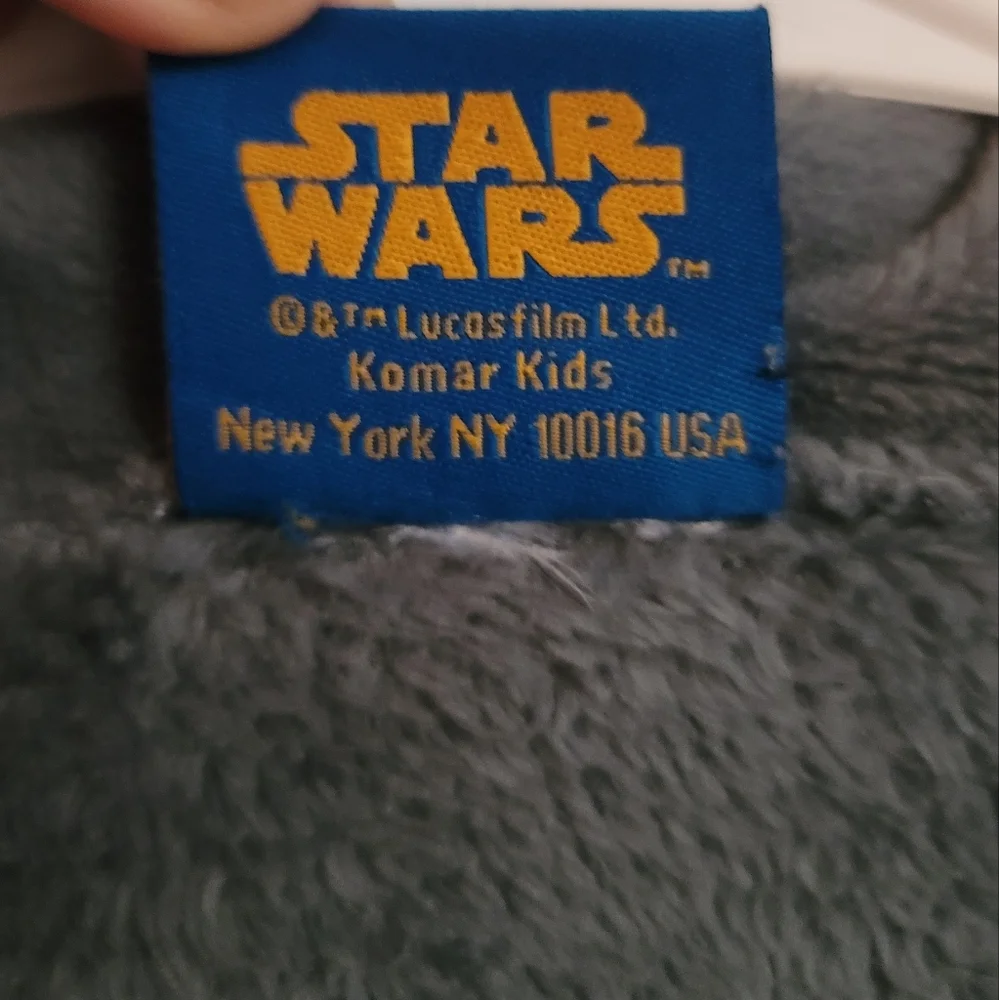Disney Star Wars gray bathrobe  Rebels storm clone troopers Imperial Force